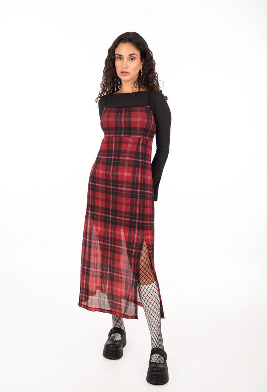 VESTIDO TARTÁN  UK