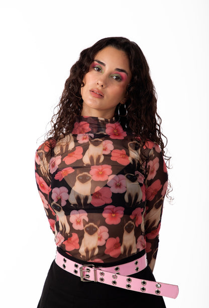 MALLA GATITO SIAMÉS